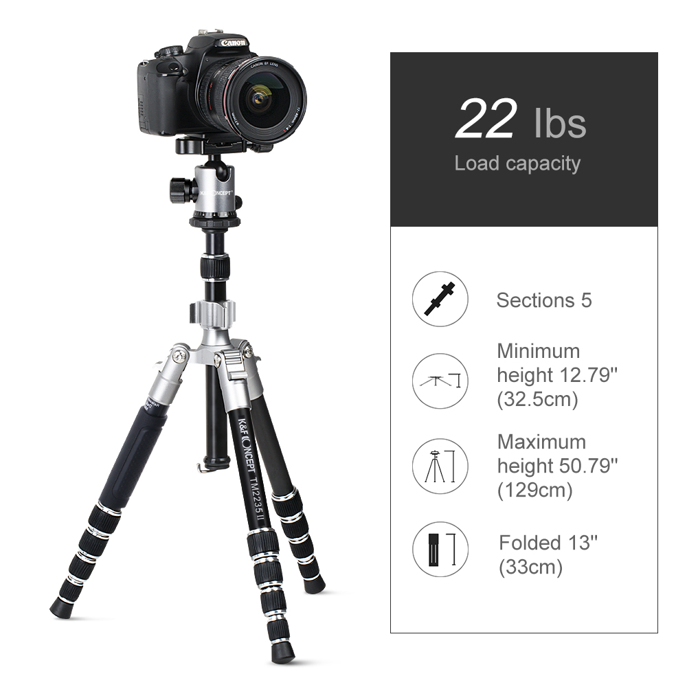 JIEYANG JY0508AM ​​ Max Load 5KG Camera Tripod For Video Stand DSLR  ขาตั้งกล้อง